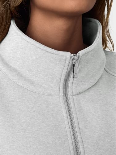Trendy Queen Womens Sweatshirts Zip Up Hoodies Cropped Crewneck Pullover Casual Jackets Y2k Clothes Fall Fashion Outfits 2025