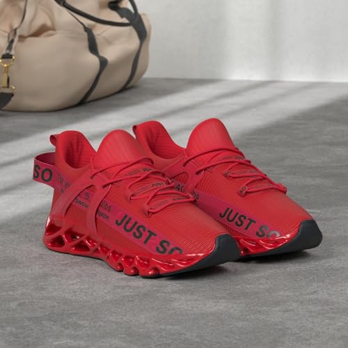 WONESION Mens Breathable Walking Tennis Running Shoes Blade Fashion Sneakers