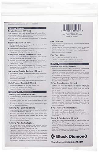 Z-Pole Pole Tip Protectors - Black Diamond