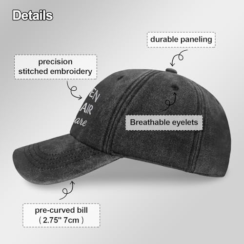 Vitælle Gifts for Women Men - Bigfoot Hat Sasquatch Hat Cotton Baseball Cap with Sweatband Gift for Halloween Christmas
