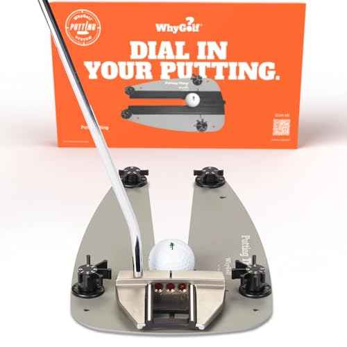 WHYGOLF Putting Thing - Perfect Your Putting Stroke with Adjustable Putting Gates, for Putting Green & Home Practice, Golf Putter Teaching & Training Aid for Club Practice Equipment
