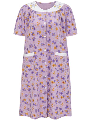 Z-Shop Old Lady Costume for Women 100 Days of School Halloween 100th Day Dress up