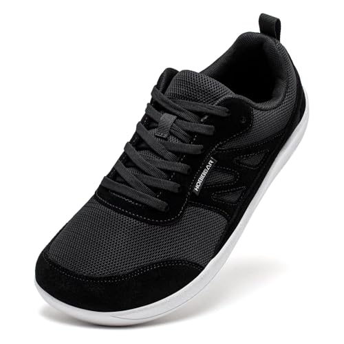 HOBIBEAR Unisex Wide Barefoot Shoes for Men Women Minimalist Athletic Trail Running Outdoor Walking Shoe