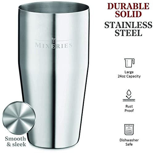 Mixology Bartender Kit with Stand - 19 Piece Bar Set Cocktail Shaker Set, Drink Mixer Set for Home Bar with All Bar Access...