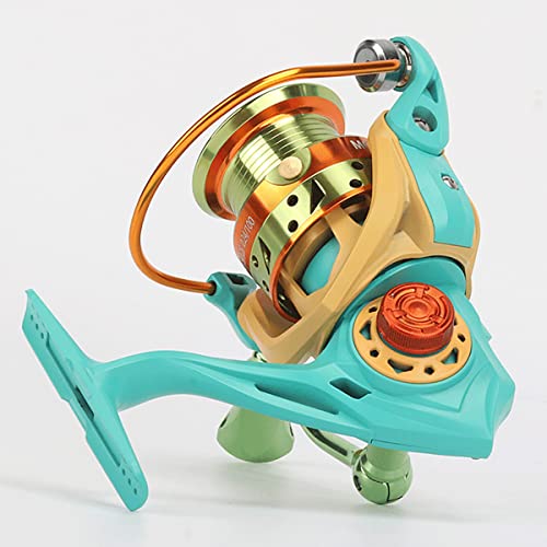 Cosych Macaron Metal Fishing Reel, Metal Spinning Reel, Smooth Operation, Interchangeable Left and Right Hands