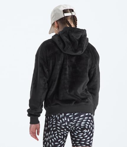 THE NORTH FACE Girls' Osito Full Zip Hoodie | Fleece Hooded Jacket With Hand Pockets & Durable Ribbed Collar