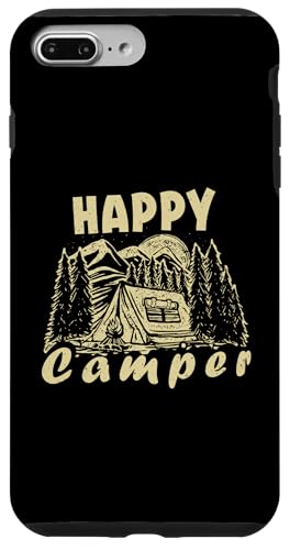 Happy Camper Outdoor Hiking and Camping Lifestyle Adventure Case for iPhone 7 Plus/8 Plus