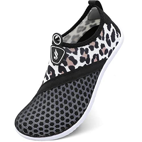 JIASUQI Athletic Hiking Beach Water Shoes Barefoot Aqua Swim Sports Walking Shoes for Women Men