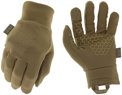 Mechanix Wear ColdWork Base Layer Winter Work Gloves - SoftShell Micro-Fleece Glove Liner - Secure Grip - Touchscreen Comp...