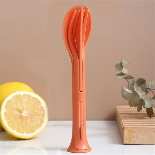 Reusable Travel Utensils Case 3 Sets Knives Fork Spoon for Lunch Box Accessories Camping Flatware Sets Daily Use Outdoor
