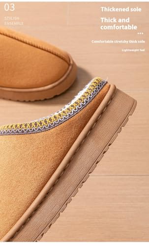Slippers for Women, Fuzzy Warm House Shoes, Comfy Winter Slippers Indoor and Outdoor