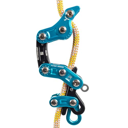 Notch Rope Runner Vertec Ultimate Climbing & Work Positioning Device, Tool-Free Adjustability, Midline Attachable, Use wit...