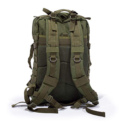 Bug Out Bag Backpack - 50L Tactical Backpack - Great for Survival Essentials (Green)