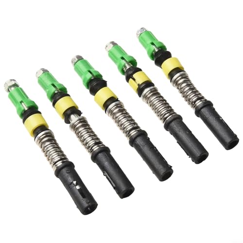 5-Pack Hiking Trekking Pole Internal Lock with Shock Absorbing Spring, Replacement Part for Carbon Fiber Walking Pole, Adj...