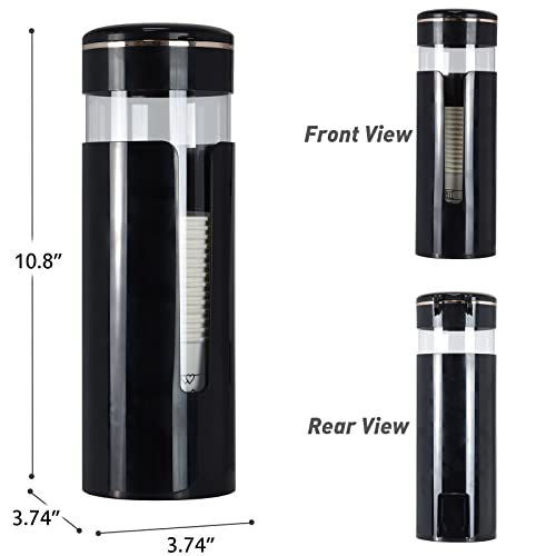 Cup Dispenser, Pull Type Water Cooler Cup Holder Fit 4oz-7oz Disposable Cups, Upgraded Wall Mounted Mouthwash Cup Dispense...