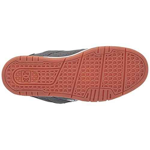 DC Shoes Men's Stag Low Top Skate Shoe, Grey/Gum, 7.5