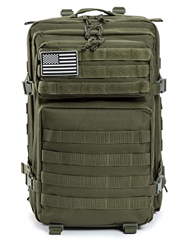 QT&QY Tactical Backpack V1.0(Green) Military Backpack V3.0(Green)