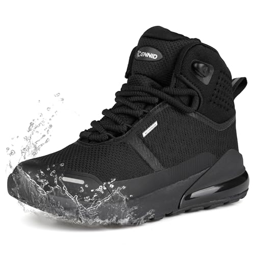 CENNID Kids Waterproof Sneakers for Boys Girls Walking Running Tennis Lightweight Sport Shoes
