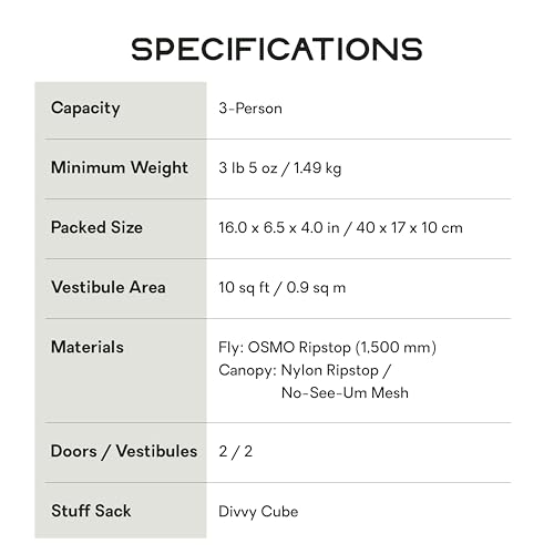 NEMO Equipment Dragonfly OSMO Ultralight Backpacking Tent