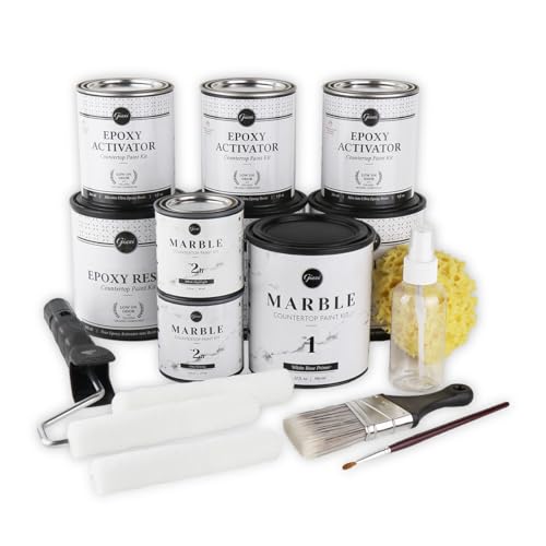 Giani Marble Easy Epoxy Countertop Paint Kit (Carrara White)