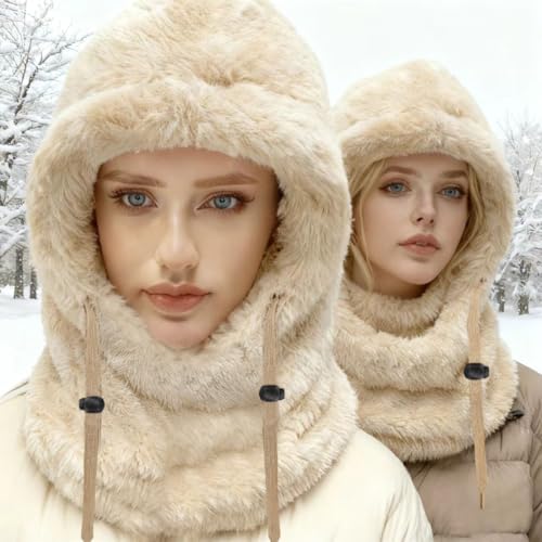 Ski Mask Balaclava for Men Women，Windproof Fleece Winter Face Mask Hat Neck Warmer