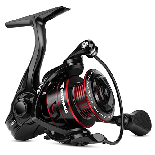 KastKing Royale Legend Fishing Reel - 5.2:1/6.2:1 Gear Ratio Spinning Reel, Up to 22 Lbs of Carbon Drag, 5+1/7+1 Stainless...