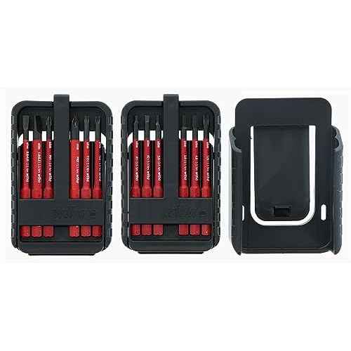 Wiha 28348 12 Piece Insulated SlimLine Blade Belt Set