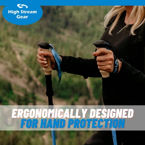 Walking Sticks for Men & Women - 14.5" Foldable Hiking Poles for Backpacking, Exercising and Traveling, Set of 2 Aluminum ...