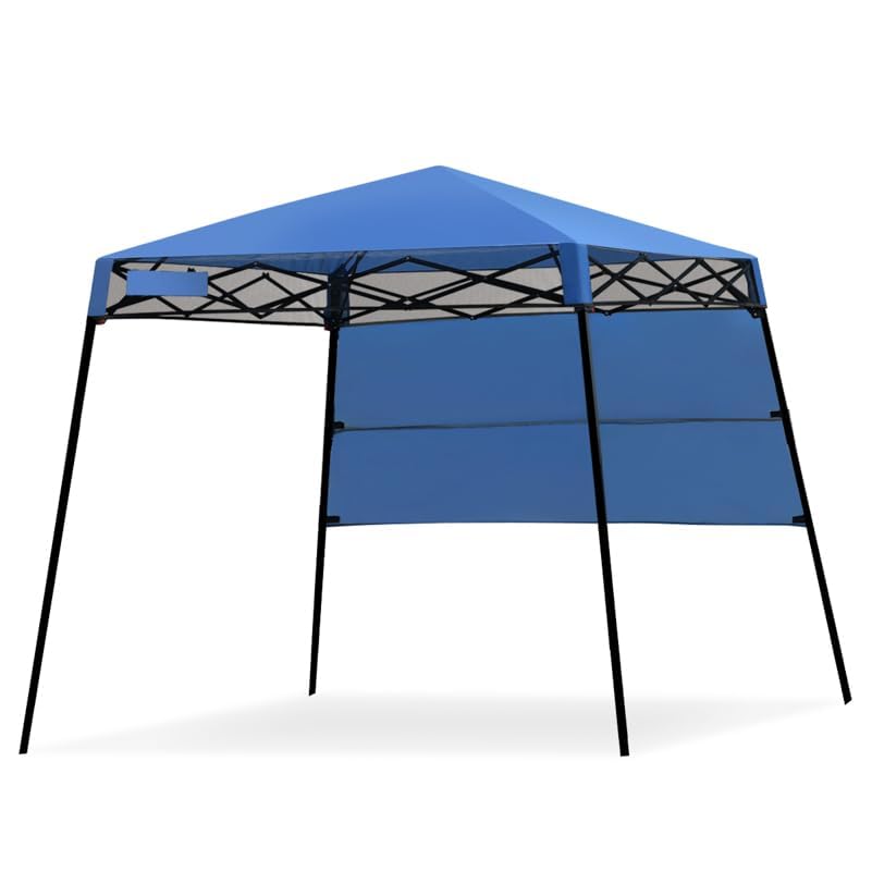 Fireflowery 7’ x 7’ Pop Up Canopy Tent, Portable Shelter Canopy w/Backpack, Outdoor Instant Canopy Tent, Lightweight & Com...