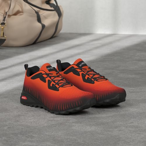 Kricely Men's Trail Running Shoes Fashion Walking Hiking Sneakers for Men Tennis Cross Training Shoe Outdoor Snearker Mens...
