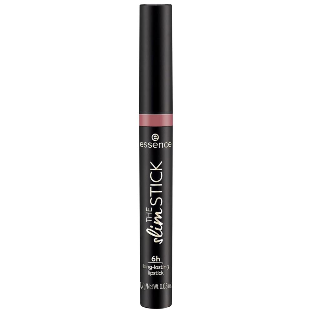 essence The Slim Stick, rossetto, n. 104, rosa, a lunga durata, nutriente, risultato espresso, colore intenso, opaco, vegano, se