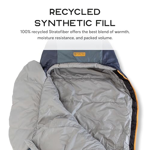 NEMO Equipment Tempo | Men's and Women's 20 & 35 Degree Synthetic Sleeping Bags