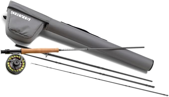 Orvis Clearwater Outfit - Fly Fishing Rod and Reel Combo - Balanced, Smooth, and Responsive - Includes Arbor Reel, Fly Lin...