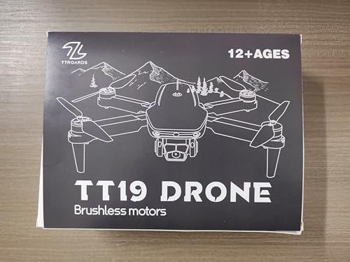 TTROARDS TT19 Drone with 1080P Camera for Adults, Drones with 270° Obstacle Avoidance Function, Brushless Motor, Level 3 Wind Resistance, Foldable Quadcopter Mini Drone for Beginners, Green