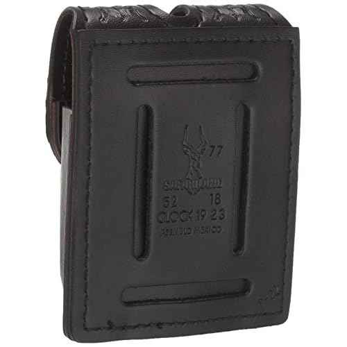 Safariland Duty Gear Bianchi 77-283-4HS: 77 Glock 19/23 Bsk Blk, Basket Weave, Black