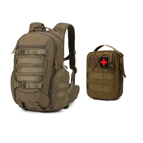 Mardingtop Tactical Molle Backpack for Men & Tactical Utility Pouch