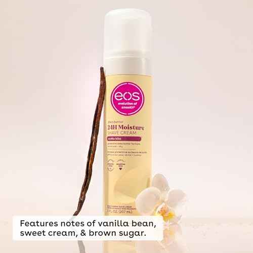 eos Shea Better Women's Shave Cream- Vanilla Bliss, Shea Butter Skin Care, Shaving Cream for Women, 14 fl oz, 2-Pack