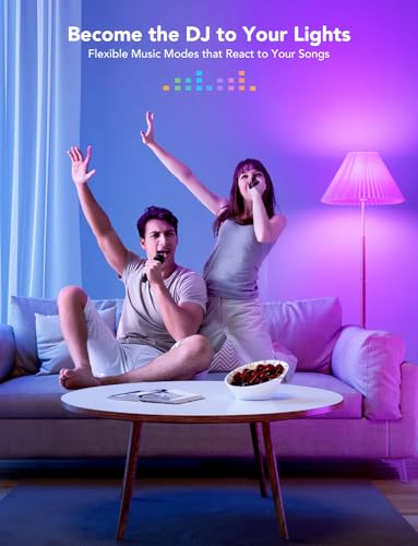 Govee Smart Light Bulbs 1200 Lumens, Color Changing Light Bulbs RGBWW Dimmable, Works with Alexa & Google Assistant, Color...