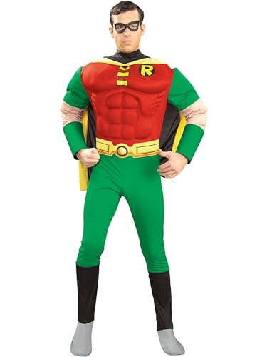 Men's Deluxe Robin Muscle Chest Costume