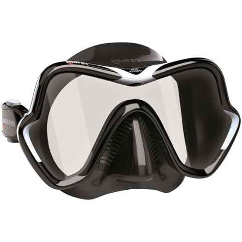Mares One Vision Mask - Black, Black