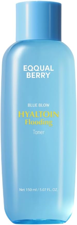 EQQUALBERRY Hyaltoin Flooding Toner | Moisture-Rich Hydrogel Toner for Deep Hydration | Cooling Essence Texture | Hyaluron...