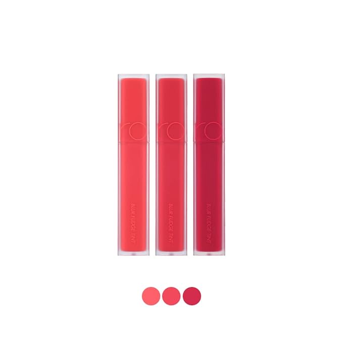 rom&nd Blur Fudge Tint (09 Coral Jubilee) 5g - K-Beauty Velvety Matte Lip Stain, Non-Drying Blurring Effect, Smooth Fudge Texture, Universal Shade for All Skin Tones