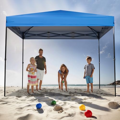 10×10 Canopy Replacement Top, Pop Up Canopy Replacement Tent Cover for Straight Leg Frame, Waterproof Canopy Top Cover for...