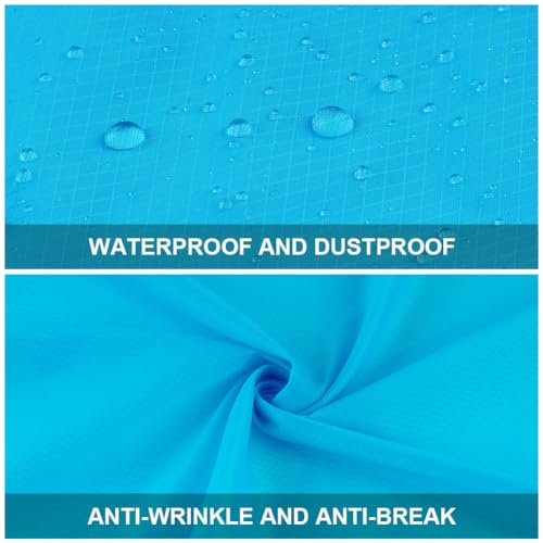 Ainiv Picnic Blanket, Mini Pocket Beach Mat 43.3 x 55.1IN (2-3 People) Foldable, Lightweight Waterproof Sand Free, Foldabl...