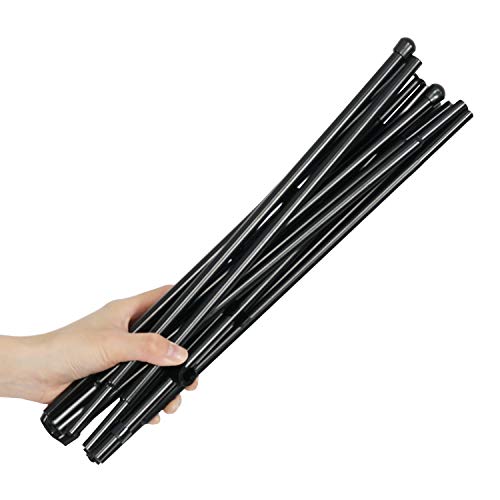 Mutualsign Easel Stand for Display Floor Easels for Signs Black Tripod for Poster Welcome Board Stands, Base 63" Max