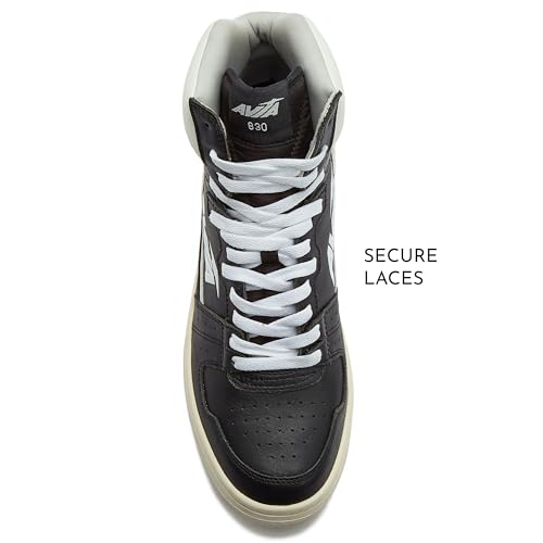 Avia 830 Men's Basketball Shoes, Retro High Top Sneakers for Men Indoor or Outdoor, Street or Court Size 7 to 16