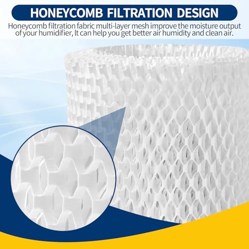 Gazeer Humidifier Replacement Filter Compatible with Canopy Bedside and Nursery Humidifier,Made with Wood Pulp, Paper Filt...