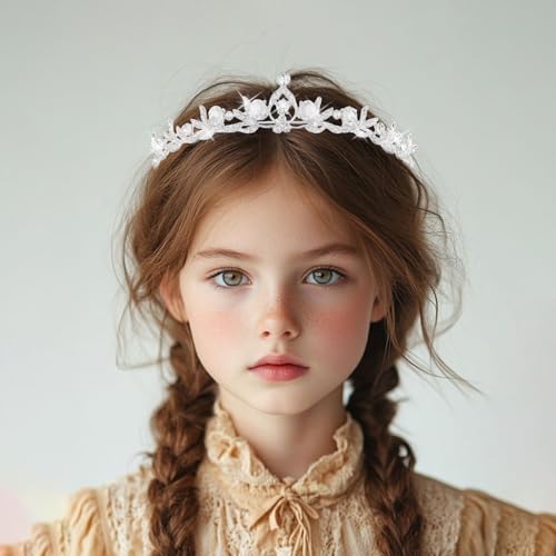 Crystal Tiaras & Crowns for Women, Bride Royal Queen Headband Princess Headpieces for Birthday Cake Crown & Prom Pageant P...
