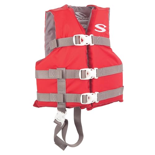 Stearns Kids Life Vest, USCG Approved Type III Life Jacket for Children Under 90lbs, Youth PFD for Boating, Swimming, Wate...
