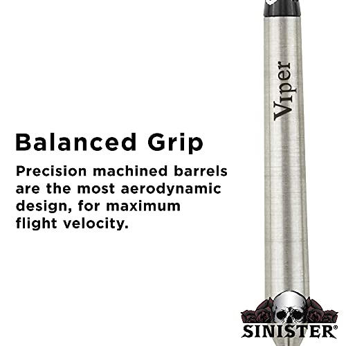 Viper Sinister 95% Tungsten Steel Tip Darts
